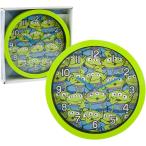 ディズニー トイストーリー リトルグリーンマン 掛け時計 時計 直径25cm ウォールクロック Wall Clock 7136