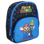 スーパーマリオ マリオ ルイージ リュックサック バックパック リュック かばん 30.5 x 25.5 x 10 cm 7.75リットル 通園 保育園 幼稚園