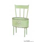 村田屋産業 ジャルダンチェアポット オーバルイエロー 5743