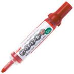  Pentel / панель маркер (габарит) жесткий MW50M-B круг сердцевина средний знак красный / белая доска маркер (габарит) / p236503