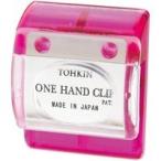 トーキンコーポレーション / ワンハンドクリップ OC-P 桃色 / マグネットクリップ / p358364