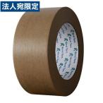 リンレイテープ 包装用 クラフトテープ 50mm×50m 1巻 No.207 梱包用品 梱包 包装 軽作業 粘着テープ 国産