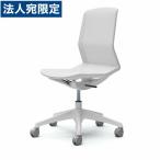 『代引不可』『受注生産品』 オカムラ オフィスチェア シナーラ 肘なし ホワイト ノーマルナイロンキャスター CD76LE F2X2 『日時指定不可』