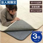『代引不可』イケヒコ ナイス 下敷きマット ズレ防止 ホットカーペット対応 長方形 180×235cm NC235 『日時指定不可』『返品不可』