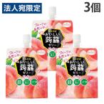 たらみ おいしい蒟蒻ゼリー ピーチ味 150g×3個