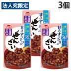ぜんざい 糖質カロリー50％オフ 140g 3個 イチビキ