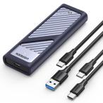 UGREEN M.2 SSD ケース M.2 SSD 外付けケース  USB3.2 Gen2接続規格 UASPモード対応 10Gbps高速転送速度 nvme ケ
