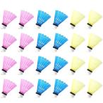  batting тренировка batting Shuttle 3 цвет цвет 24 шт розовый голубой желтый 