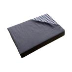 . глициния правильный (Itosho). чехол на футон одноцветный цвет & проверка серый 105×215cm TS2930SLGY