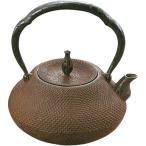 ショッピング南部鉄瓶 岩鋳(Iwachu) 鉄瓶 18型瓢箪アラレ 茶 1.3l 11002 南部鉄器