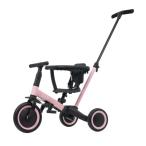 BTM 三輪車 4in1 足けりバイク 一台4役 ベビーカー かじとり 手押し棒付 セーフティーガー