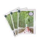  Mini солнечный ta поздравление жизнь Рождество карта 3 шт. комплект японский стиль бамбук .. дорога SJ-65-AM