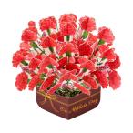 サンリオ(SANRIO) グリ−ティングカ−ド メッセージカード 母の日 立体 鉢植えカーネーシ