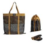 (swag механизм ) сетка большая сумка T491-2 бежевый 