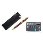  Mini калькулятор есть ширина крюк пенал чёрный дерево ось Royal шариковая ручка комплект T23-D-NK01B-1446S
