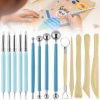 粘土彫刻ツール 細工 造形 道具 14本