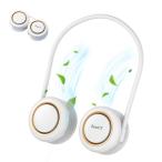 ZenCT 首掛け扇風機 ハンズフリー 充電式 ポータブル扇風機 風量調節 ネック冷却クーラー スポー