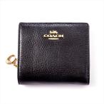 コーチ アウトレット COACH OUTLET 二つ折り財布 C2862 IMBLK ブラック レディース ポイント利用
