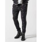 SALE50%OFF/wjk* двойной J Kei /hem zip seam pants(original camo)/black camo