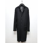 nude_masahiko maruyama ・ヌード_マサヒコマルヤマ/Imitation Linen Cotton Jersey CARDIGAN/Black
