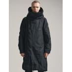 nude:masahiko maruyama ・ヌード:マサヒコマルヤマ/Movekeeoer Fabric MULTIZIP MILITARY PARKA COAT/Black