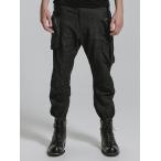 ショッピングNUDE nude:masahiko maruyama ・ヌード:マサヒコマルヤマ/リネン墨汁コーテイングスリムカーゴパンツ/Ink Black