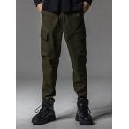 SALE40%OFF/RESOUND CLOTHING*li звук механизм закрывания /SEMI LOOSE FIT Roland cargo PT/KHAKI