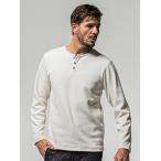 ショッピングFleece RESOUND CLOTHING・リサウンドクロージング/velours fleece thermal HENRY/WHITE