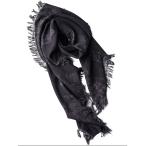 ( предварительный заказ товар )7~8 месяц поступление предположительно /D.HYGEN*ti- высокий gen/ струйный принт палантин /BLACK