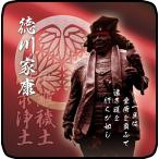 徳川家康 戦国武将ミニタオル あすつく