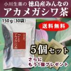 小川生薬 徳島産みんなのアカメガシワ茶 5g×30袋 5個セットさらにもう1個プレゼント
