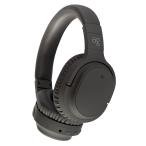 ag WHP01K 【AG-WHP01K】 ワイヤレス ヘッドホン Bluetooth ノイズキャンセリング ノイキャン ANC マイク付き（ダークグレー）