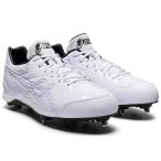 野球 スパイク 白 メンズ アシックス asics NEOREVIVE 4 ネオリバイブ 4 ワイド設計（3E〜4E相当） 埋め込み金具 1123A039