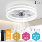 【限定2000円クーポン】シーリングファンライト シーリングファン led シーリングライト 調光調色 ファン付き照明 風量調節 リモコン付き 照明器具 天井照明