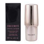 COSME DECORTE Сosme Decorte crystal Rucker верхнее покрытие * базовое покрытие 7ml масло уход за ногтями коготь прозрачный цвет [ подарок упаковка соответствует ]
