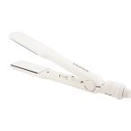 SALONIA サロニア ストレートヘアアイロン 35mm ホワイト SL-004SW マイナスイオン 専用耐熱ポーチ付き[ギフトラッピング対応]