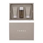 THREE スリー バランシングステム スキンケア ファーストキット 洗顔料 22g 保湿化粧水 28ｍL 保湿乳液 22mL [ギフトラッピング対応]