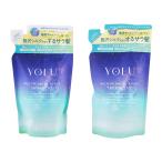 [2個セット]YOLU ヨル メロウナイトリペアシャンプー トリートメントセット つめかえ用 350mL 詰め替え用 レフィル 夜間美容 保湿[ギフトラッピング対応]