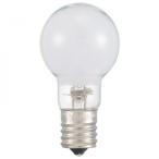 OHM 長寿命ミニクリプトン電球 E17 40W形 ホワイト 2個入 LB-PS35L40W-2P 同梱・代引不可