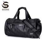 SCIONE 高級 男女兼用 トラベルバッグ ボストンバッグ スポーツバッグ 色選択