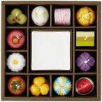 かわいいキャンドル 季節の和菓子づくし ギフトセット 手乗り ローソク