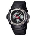 カシオ CASIO 腕時計 ジーショック AW-590-1AJF ブラック