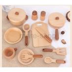 Yahoo! Yahoo!ショッピング(ヤフー ショッピング)ままごと キッチン おもちゃセット 木製 食器 食材 鍋 ままごとセット おもちゃ 誕生日 プレゼント クリスマス 子供