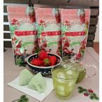 いちご緑茶ティーバック 3g20パック入り 3袋 fruits green tea Strawberry