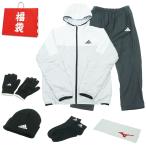ショッピングスポーツウェア 福袋 2026 メンズ アディダス adidas スポーツウェア 裏トリコット ウインドブレーカー ウィンドブレーカー 上下 グレー ブラック 27