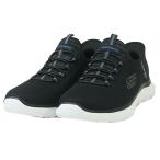 ショッピングRANGE スケッチャーズ スリップインズメンズ ハンズフリー セール SLIP-INS 厚底 ウォーキング SUMMITS-HIGH RANGE ブラック 黒 50735