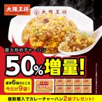 【ヤフーショッピング限定】 大阪王将 直火炒めチャーハン50％増量キャンペーン 通常6袋⇒増量で9袋セット