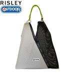 ショッピングOUTDOOR ご予約受付中 RISLEY(リズレー)×OUTDOOR(アウトドア) トライアングルメッシュバッグ BAG 全4色