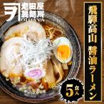 アッサリ醤油スープに細打ちぢれ麺。元祖飛騨高山ラーメンです。　飛騨高山 醤油ラーメン 5食 生めん ラーメン らーめん 拉麺 ご当地 取り寄せ グルメ 岐阜 白川郷 送料無料 ポイント消化 メール便