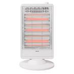 [山善] 遠赤外線 電気ストーブ ヒーター 左右自動首振り 3段階運転切替 (900/600/300W) 大型モデル 転倒オフスイッチ付 ホワイ